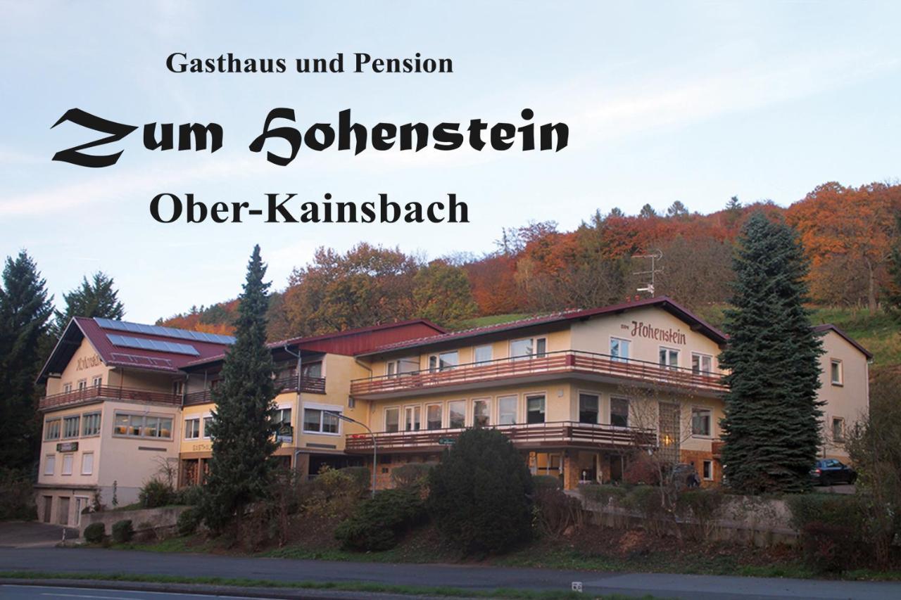 Gasthaus Zum Hohenstein Ober-Kainsbach Exterior foto